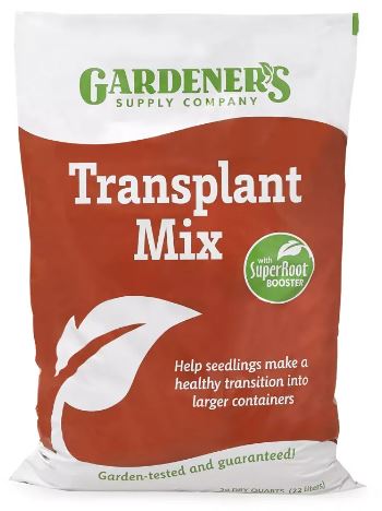 Gardener's Supply Transplant Mix 20Qt