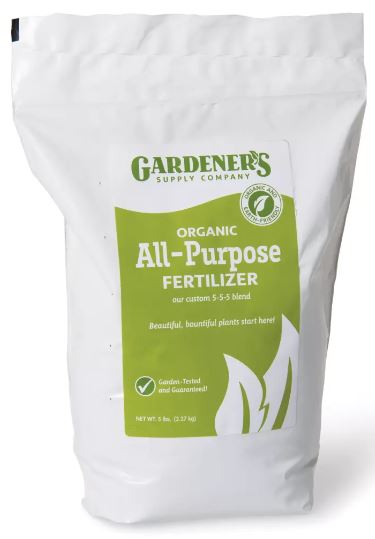 All Purpose Organic Fertilizer 5lb & 25lb