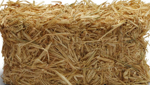 Organic straw Bale